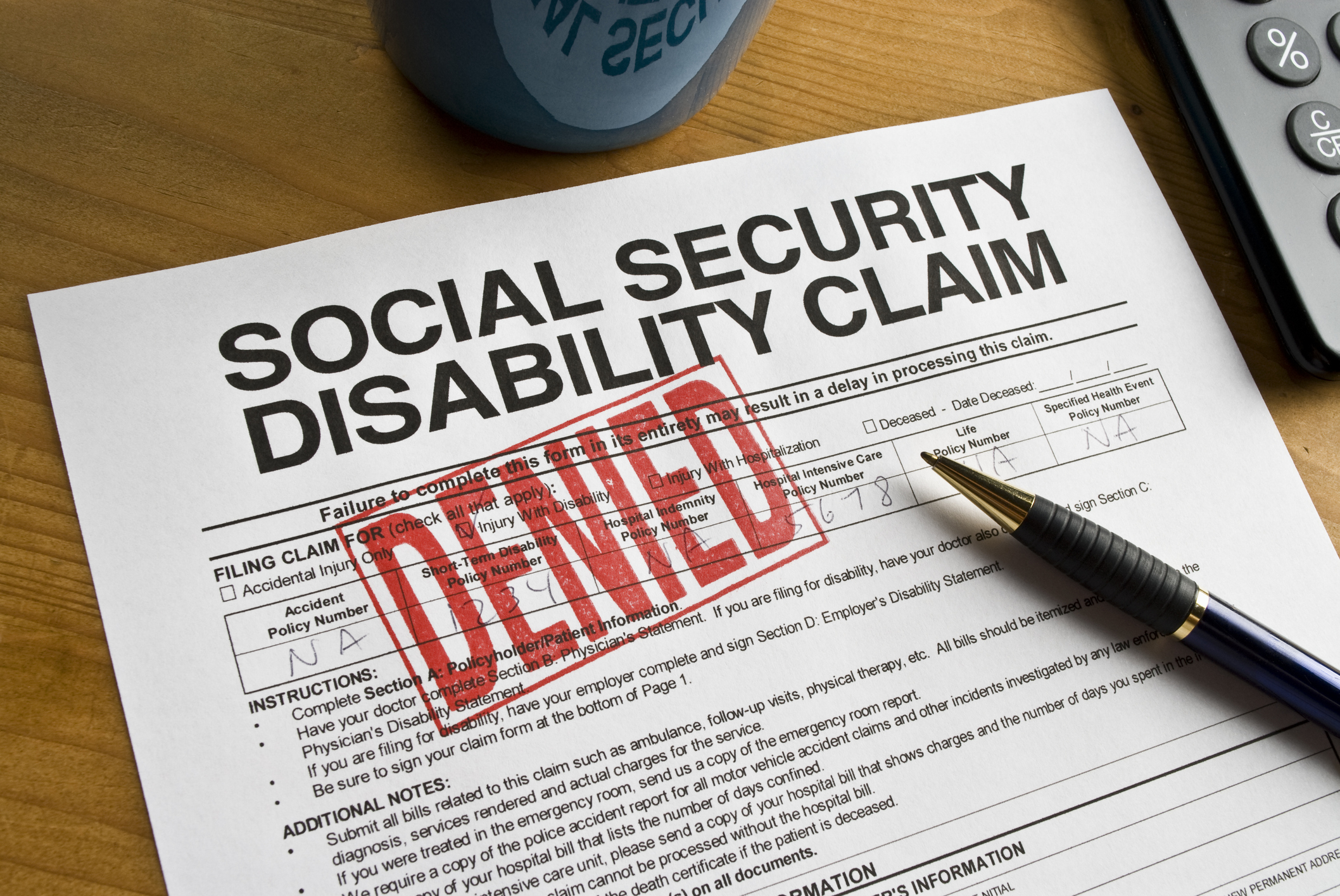 How Can You Appeal a Denied Social Security Disability Claim in Florida?